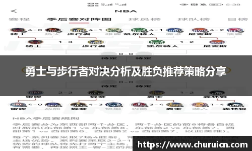 勇士与步行者对决分析及胜负推荐策略分享
